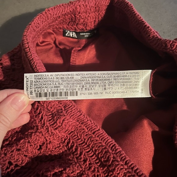 Zara crochet shorts medium - Picture 4 of 4